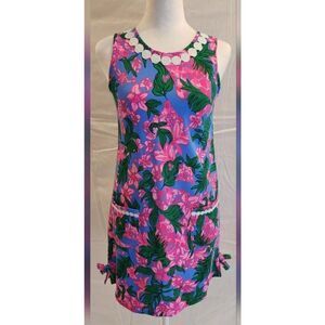 NWT Lilly Pulitzer Lilly Knit Shift In Safari Sunset XL Girls or XXS Women’s